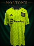 Manchester United 2022/23 Adidas Third Shirt – Neon Green – Size M