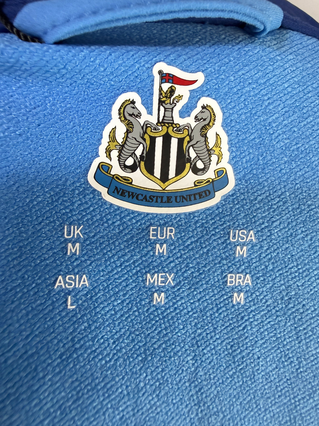 Newcastle United Castore Training Jacket – Blue – Size Medium – BNWT