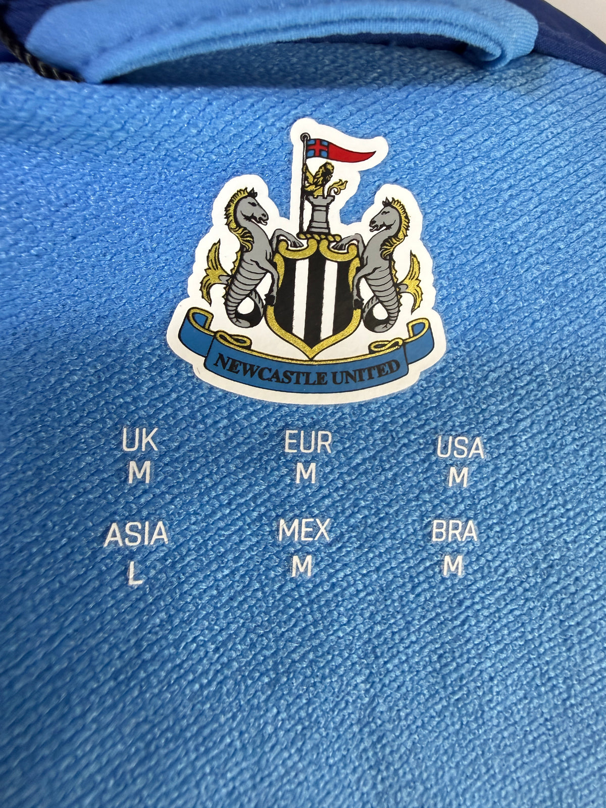 Newcastle United Castore Training Jacket – Blue – Size Medium – BNWT