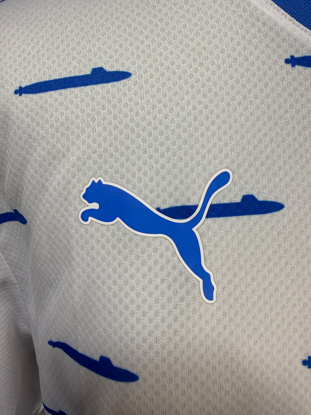Puma 2024-25 Barrow AFC Home Shirt Submarine Pattern Kit 24/25 Size Large