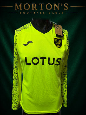 Norwich City 2023/24 Joma Goalkeeper Shirt – Neon Yellow – Small