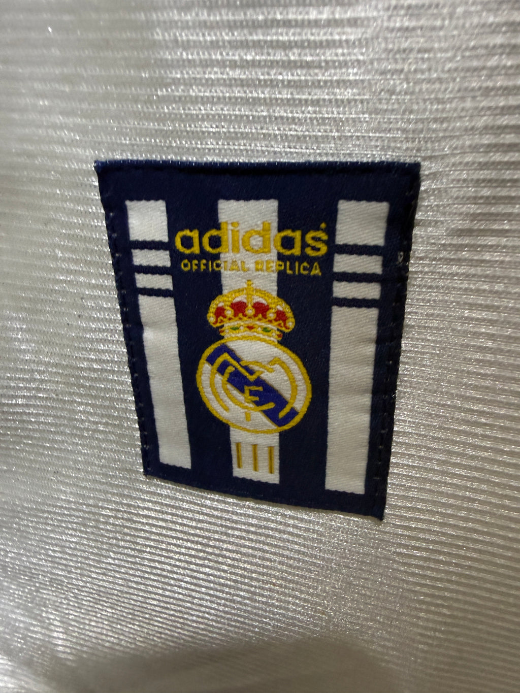 Vintage 1999-2001 Real Madrid Away Shirt MCMANAMAN 8 Adidas Size Medium Teka