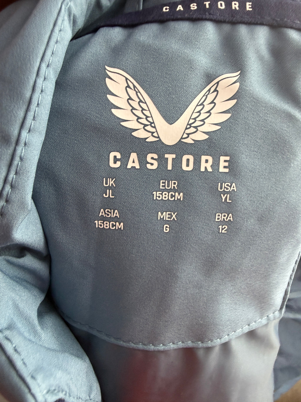 Newcastle United Castore Padded Gilet – Light Blue – Junior Large (JL) – BNWT