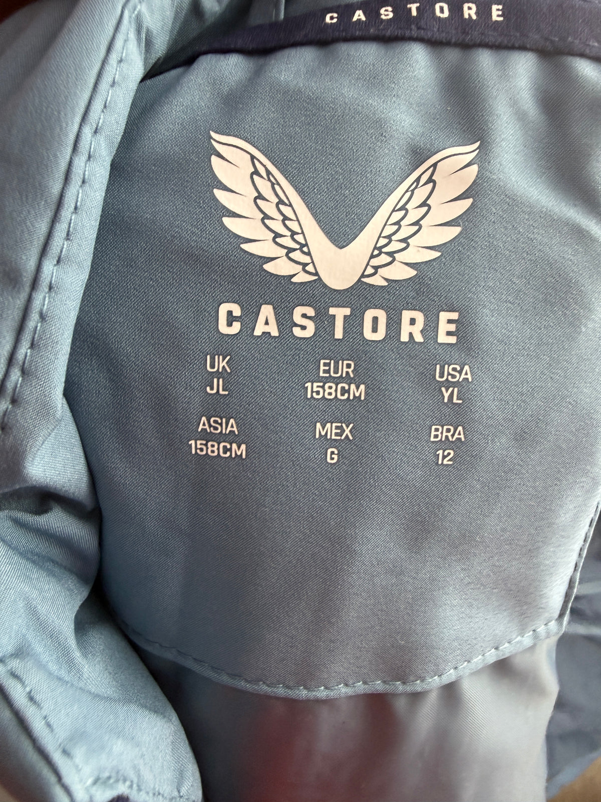 Newcastle United Castore Padded Gilet – Light Blue – Junior Large (JL) – BNWT
