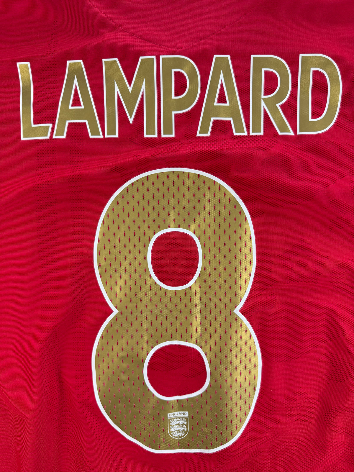 England 2008–10 Away Shirt Umbro Lampard #8 – XL