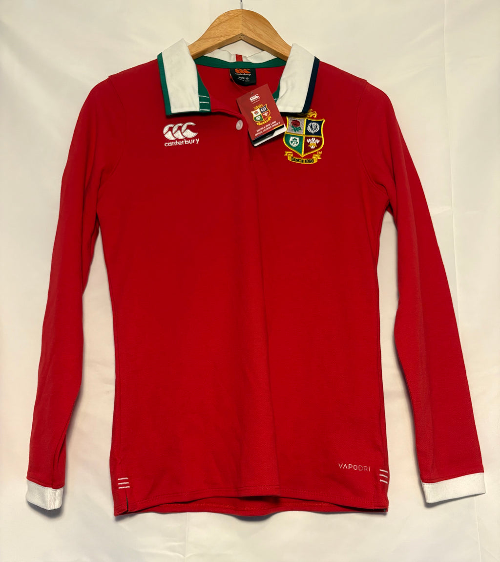 Canterbury British & Irish Lions 2021 Long Sleeve Classic Jersey. (Size 10)