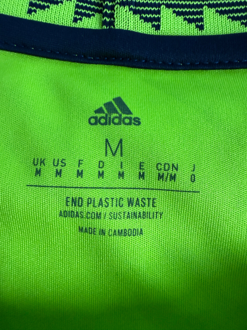 Manchester United 2022/23 Adidas Third Shirt – Neon Green – Size M