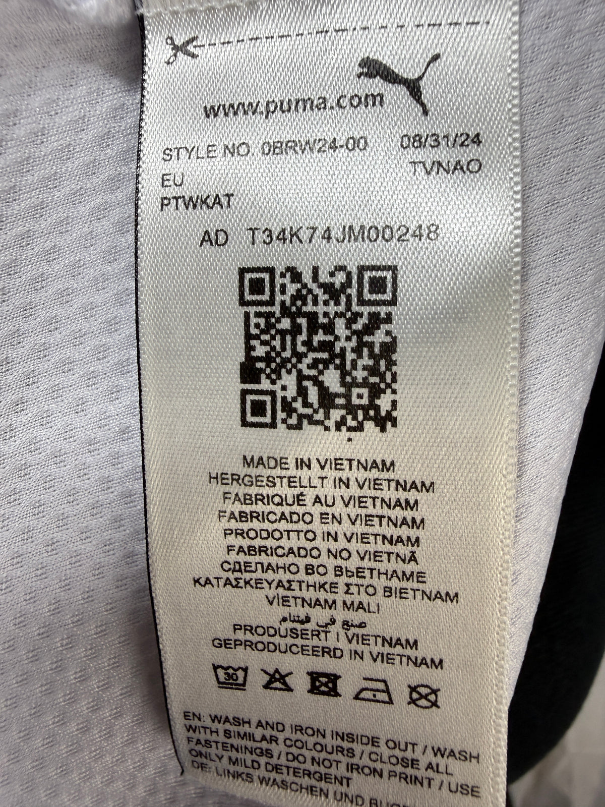 Puma 2024-25 Barrow AFC Home Shirt Submarine Pattern Kit 24/25 Size Large