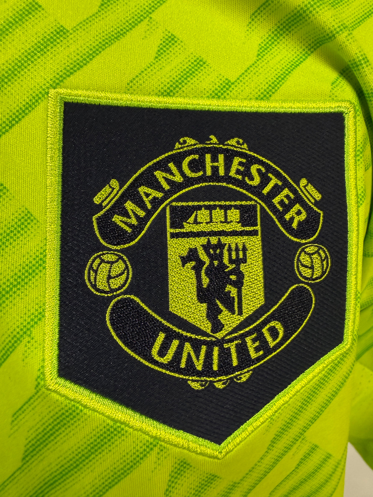 Manchester United 2022/23 Adidas Third Shirt – Neon Green – Size M