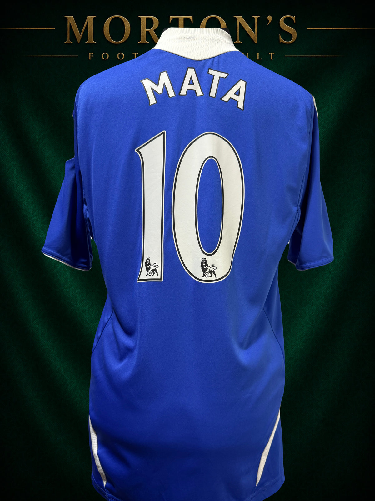 Chelsea 2011/12 Home Shirt – Juan Mata #10 – Sponsorless
