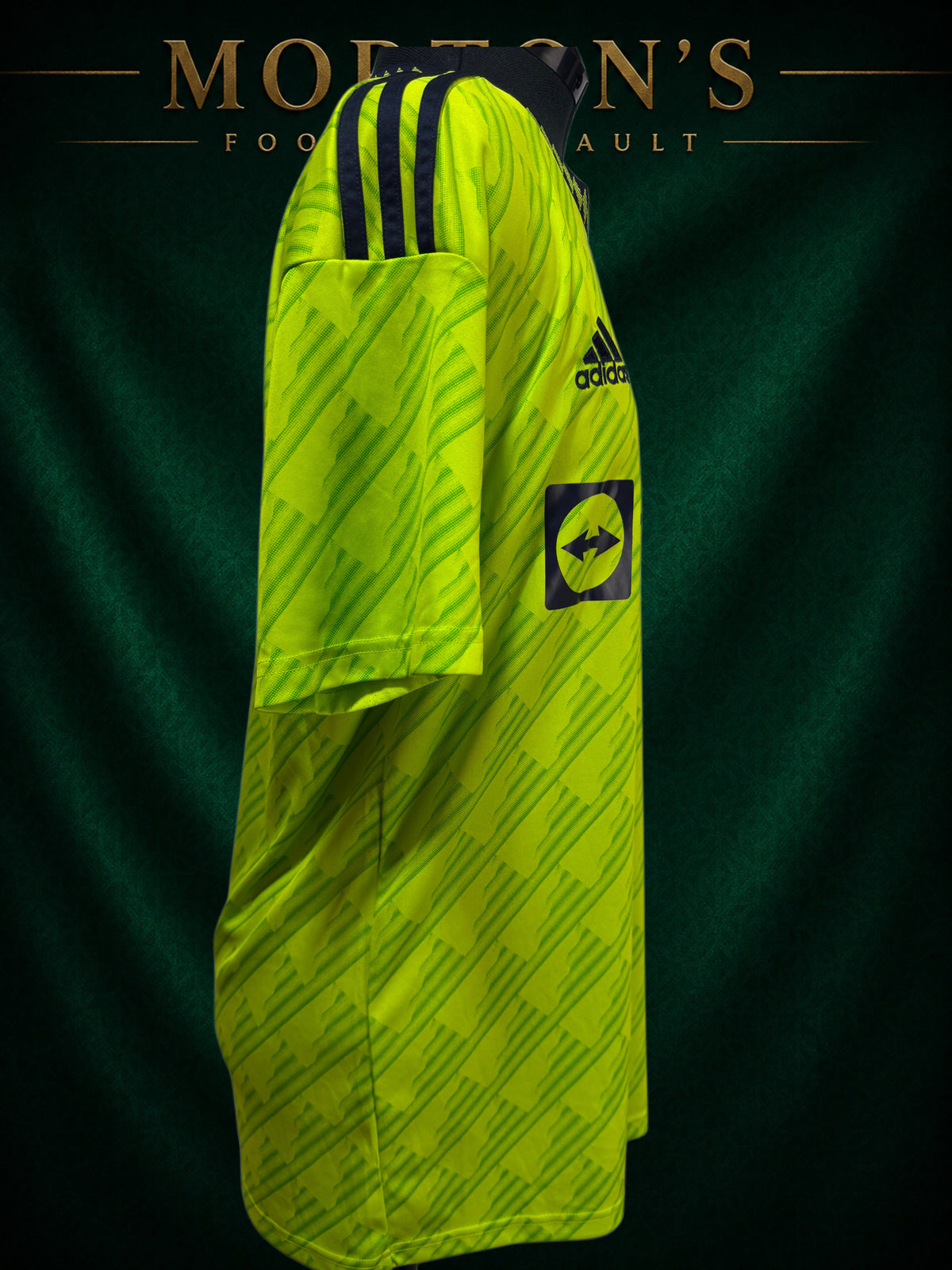 Manchester United 2022/23 Adidas Third Shirt – Neon Green – Size M