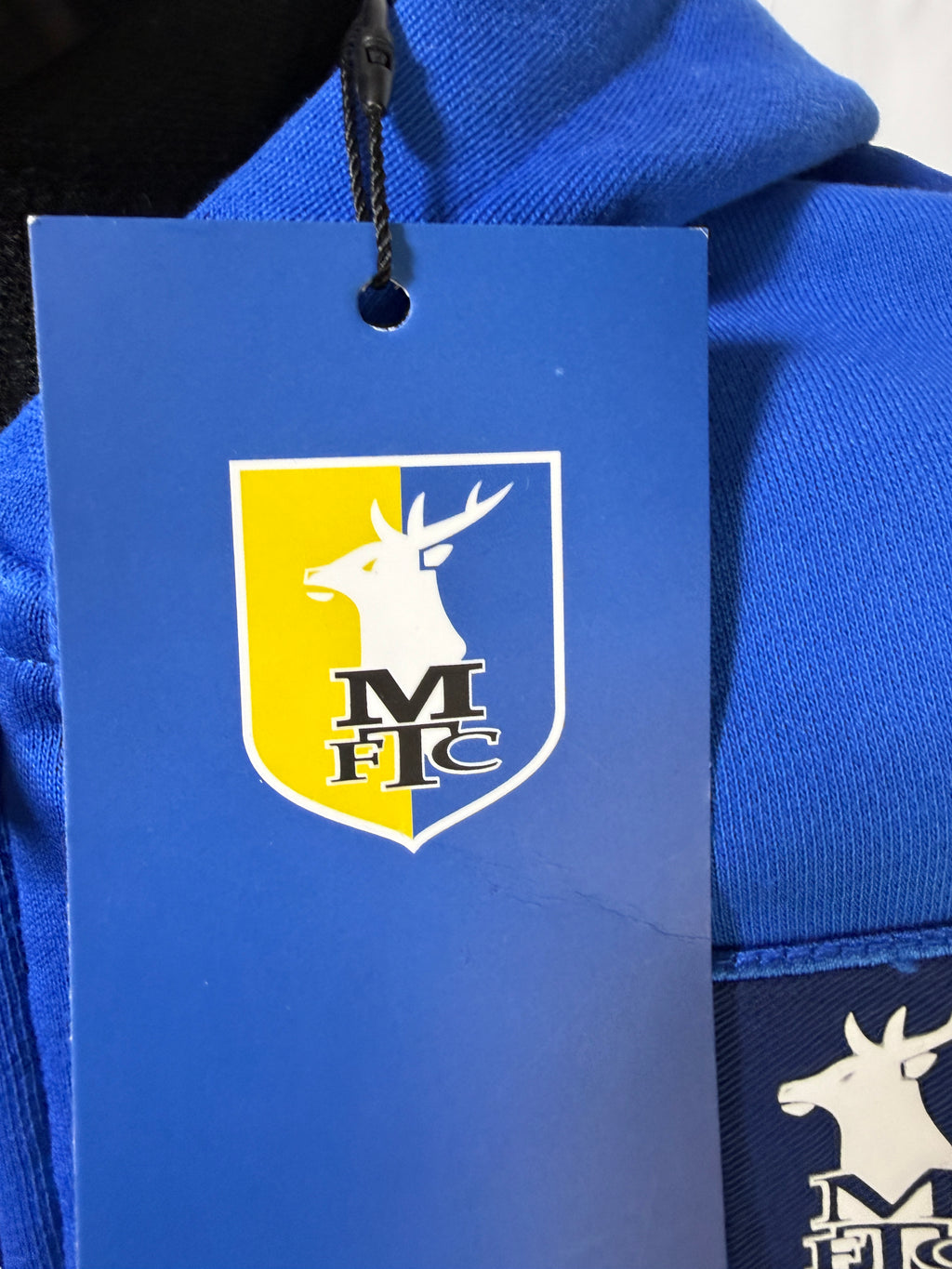 Mansfield Town FC Castore Ladies Full Zip Hoodie – Size 10 – BNWT