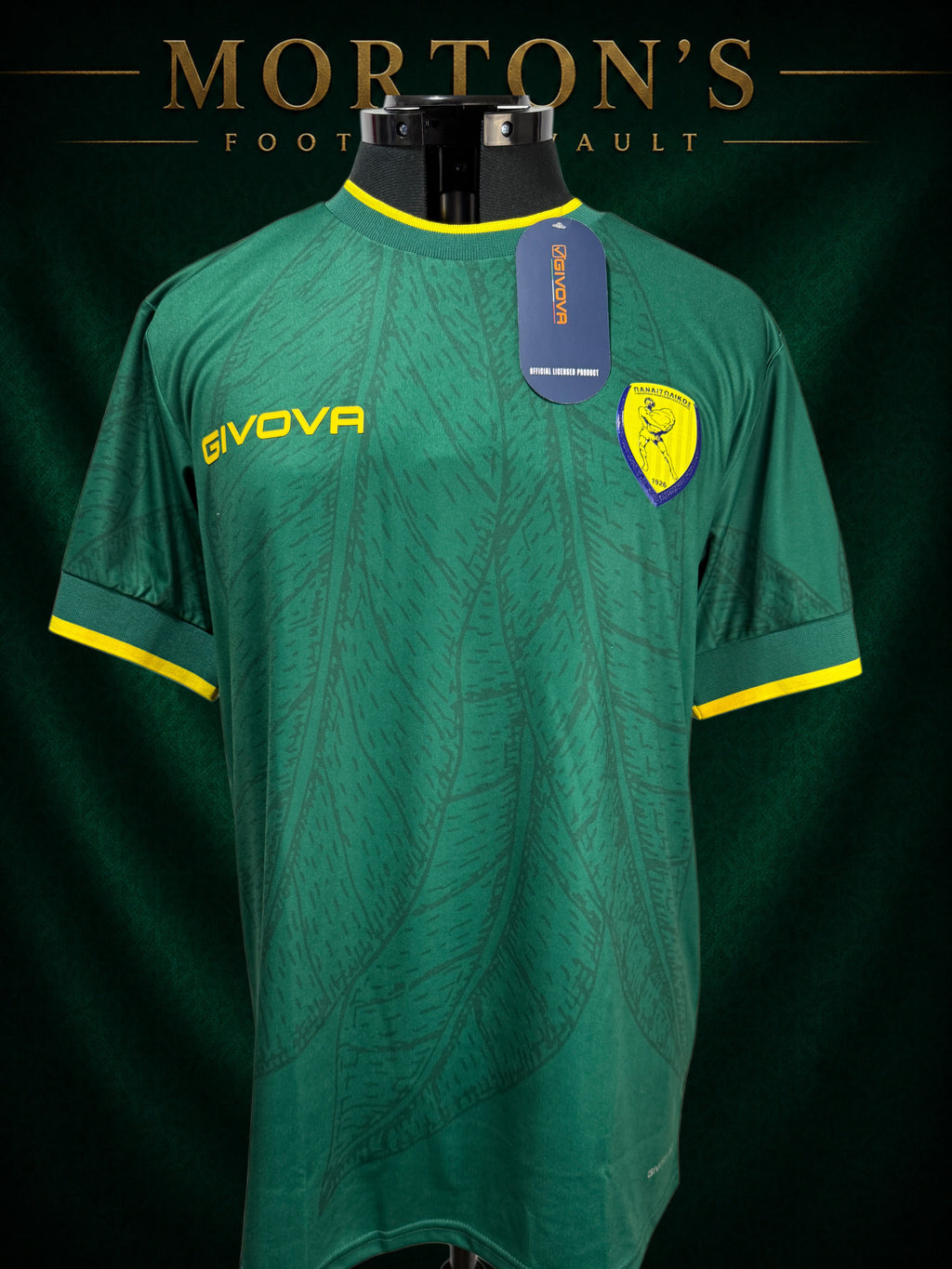 Panetolikos FC 2024/25 Givova Third Shirt – Size Large BNWT