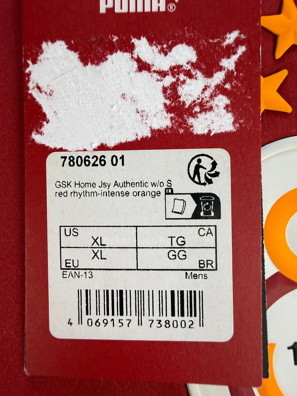 Galatasaray 2025/26 Authentic Home Shirt Puma Ultraweave – XL BNWT