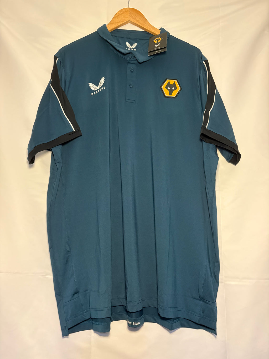 Wolverhampton Wanderers F.C. 2022-23 Travel Polo Shirt (3xl)