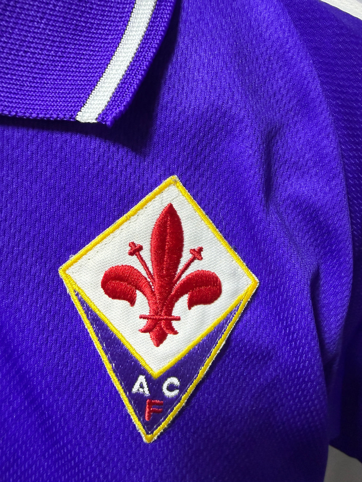 1998/99 Fiorentina Fila Nintendo Home Shirt – Original Team Garment – Large