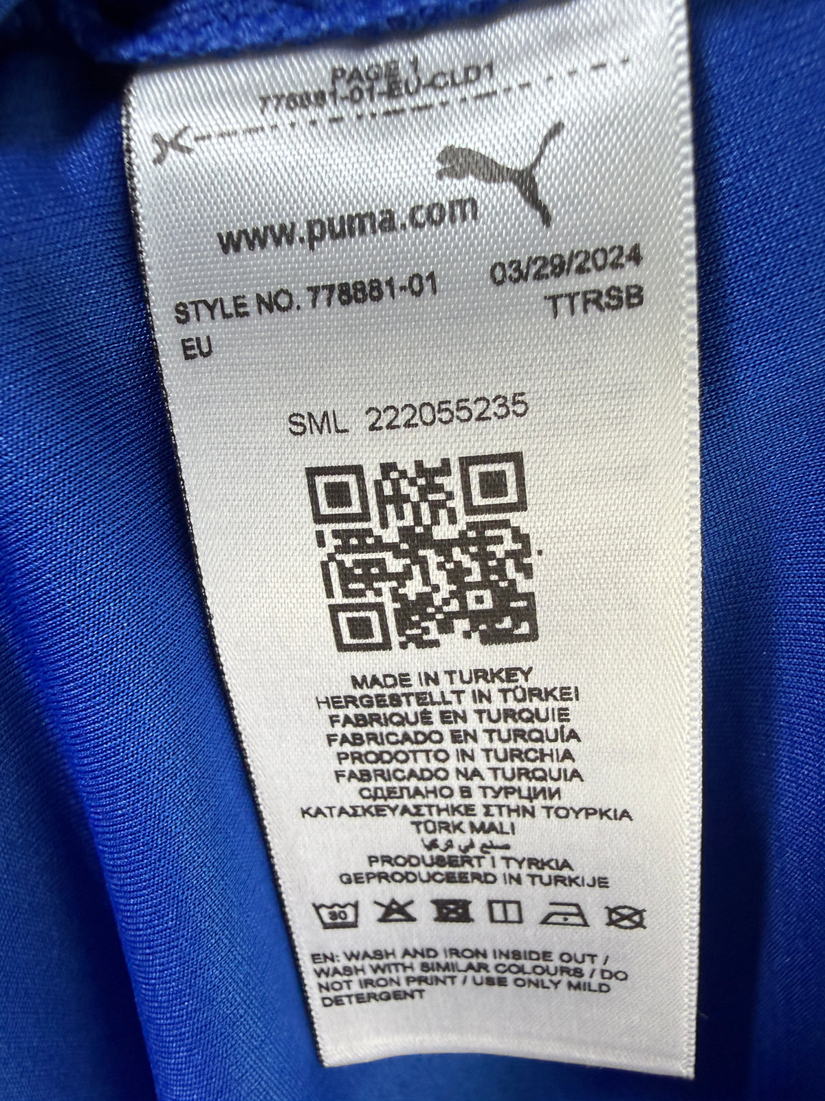 Al Hilal 2024/25 Home Shirt – PUMA – XL – BNWT
