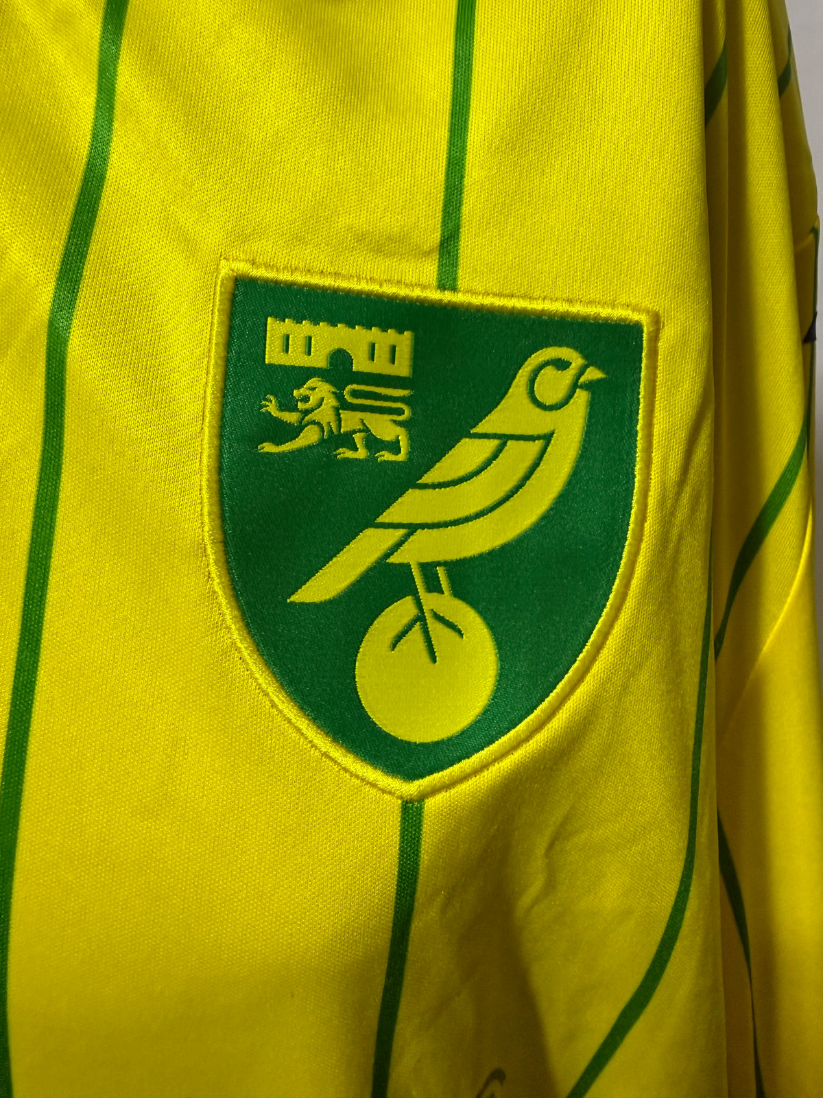 Norwich City 2022/23 Home Shirt – Joma – Long Sleeve – 4XL