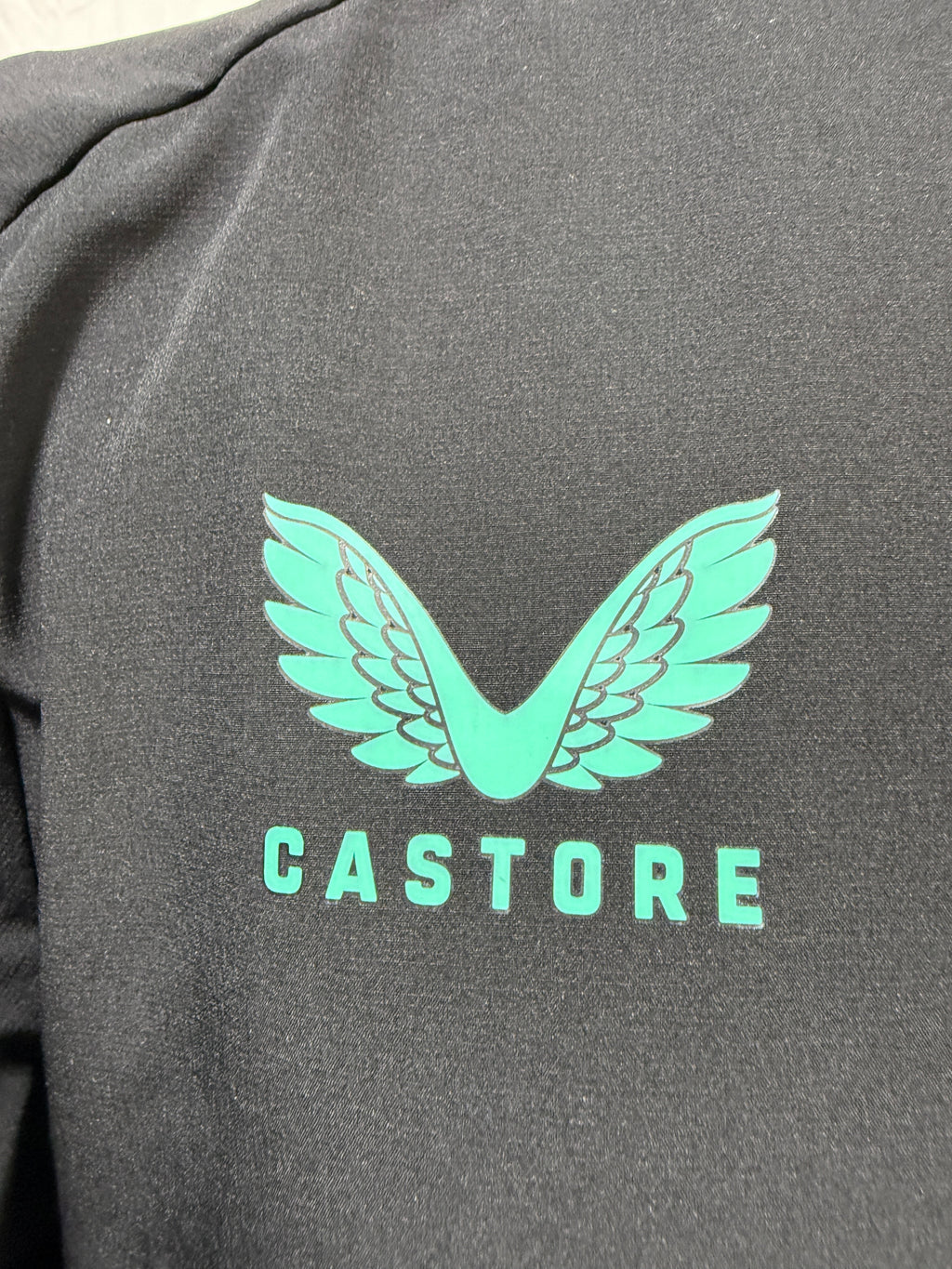 Newcastle United Castore Waterproof Jacket – Black/Green – Small – BNWT
