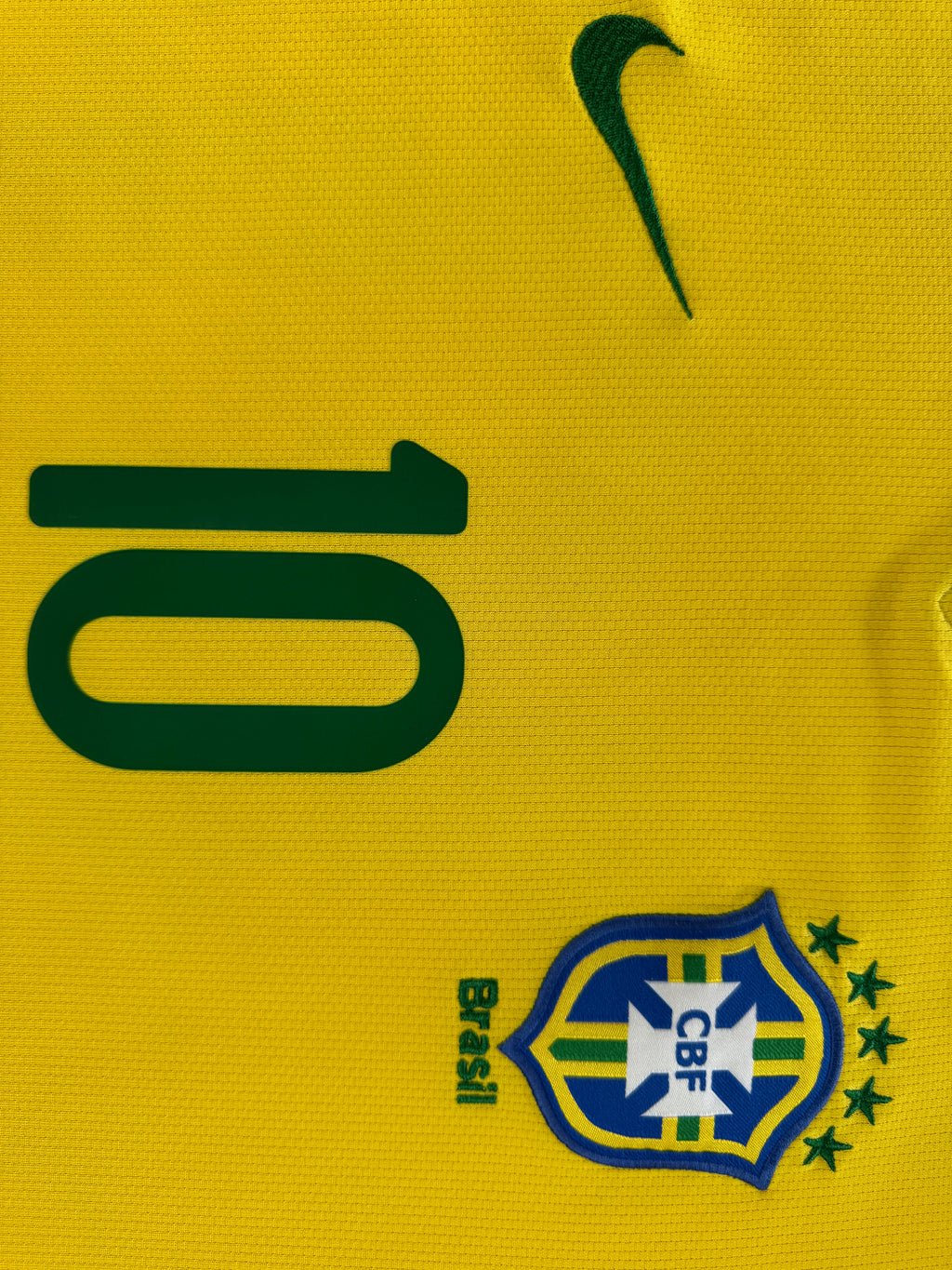 Brazil 2006–08 Home Shirt Nike Ronaldinho #10 – Large