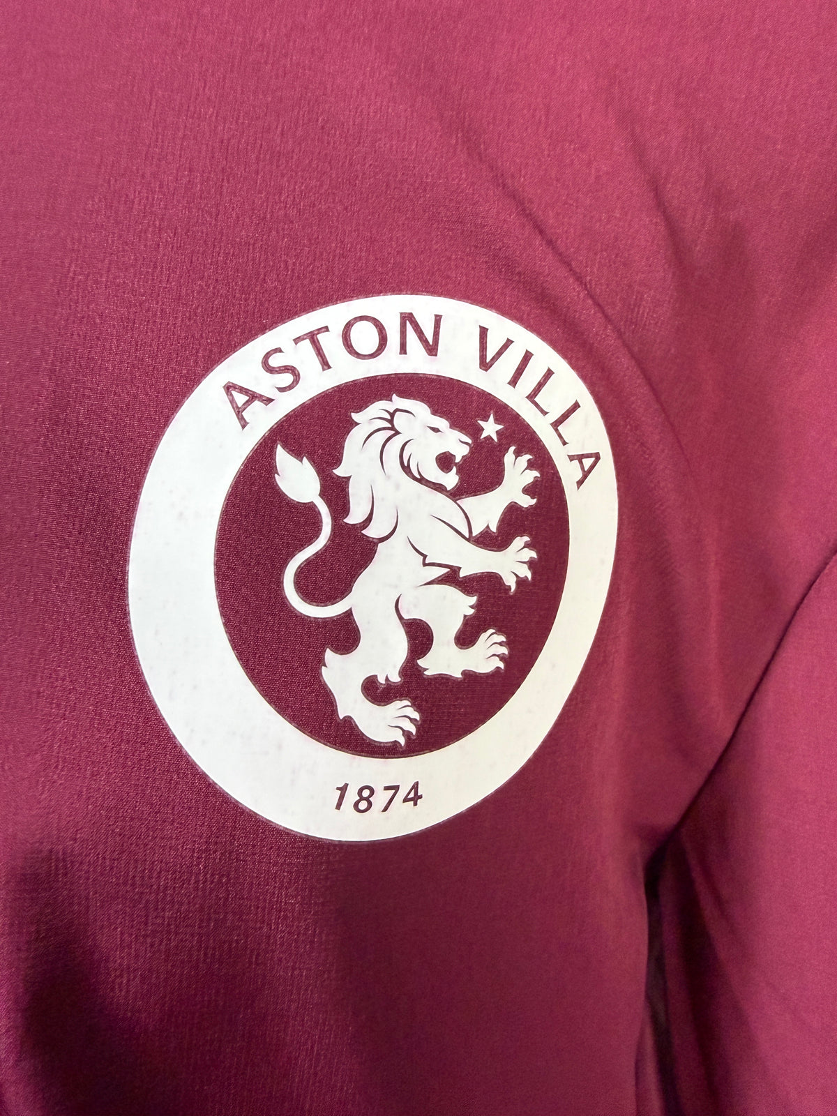 Aston Villa Castore Ladies Full-Zip Training Jacket – Burgundy – Size 18 – BNWT