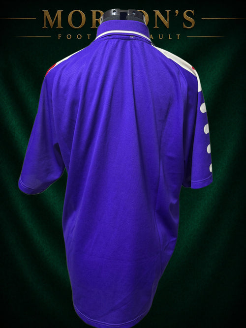 1998/99 Fiorentina Fila Nintendo Home Shirt – Original Team Garment – Large