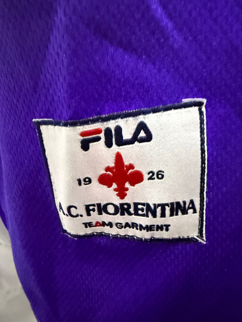 1998/99 Fiorentina Fila Nintendo Home Shirt – Original Team Garment – Large
