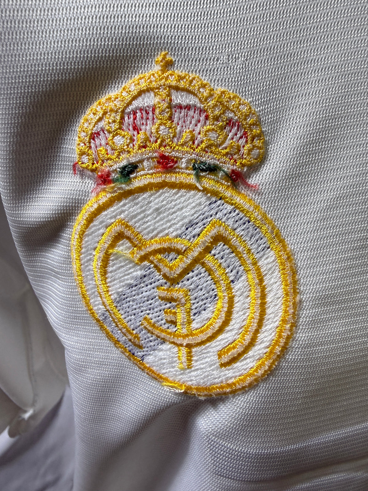 Vintage 1999-2001 Real Madrid Away Shirt MCMANAMAN 8 Adidas Size Medium Teka