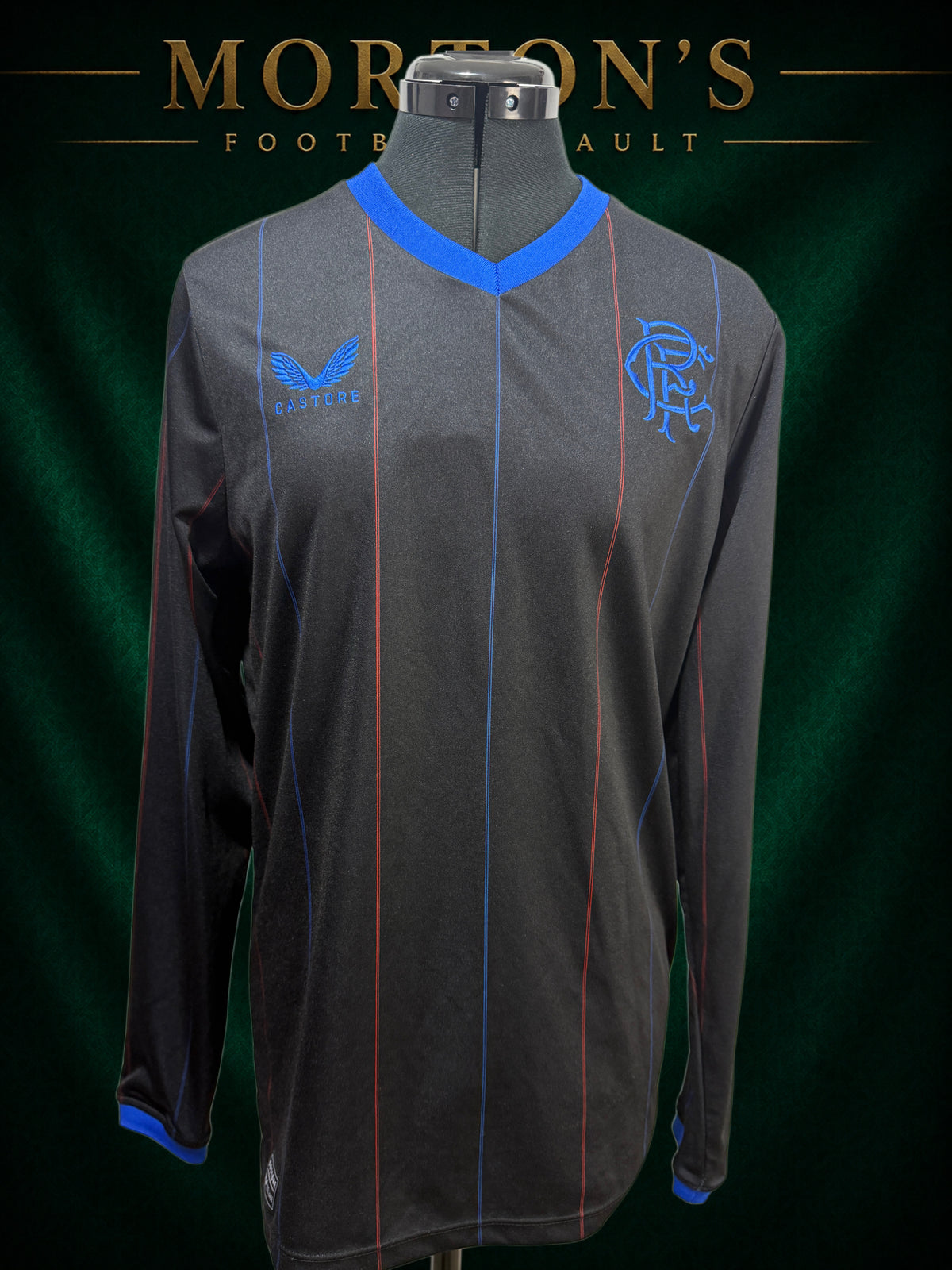 Rangers 2022/23 Castore Fourth Shirt – Long Sleeve – Medium
