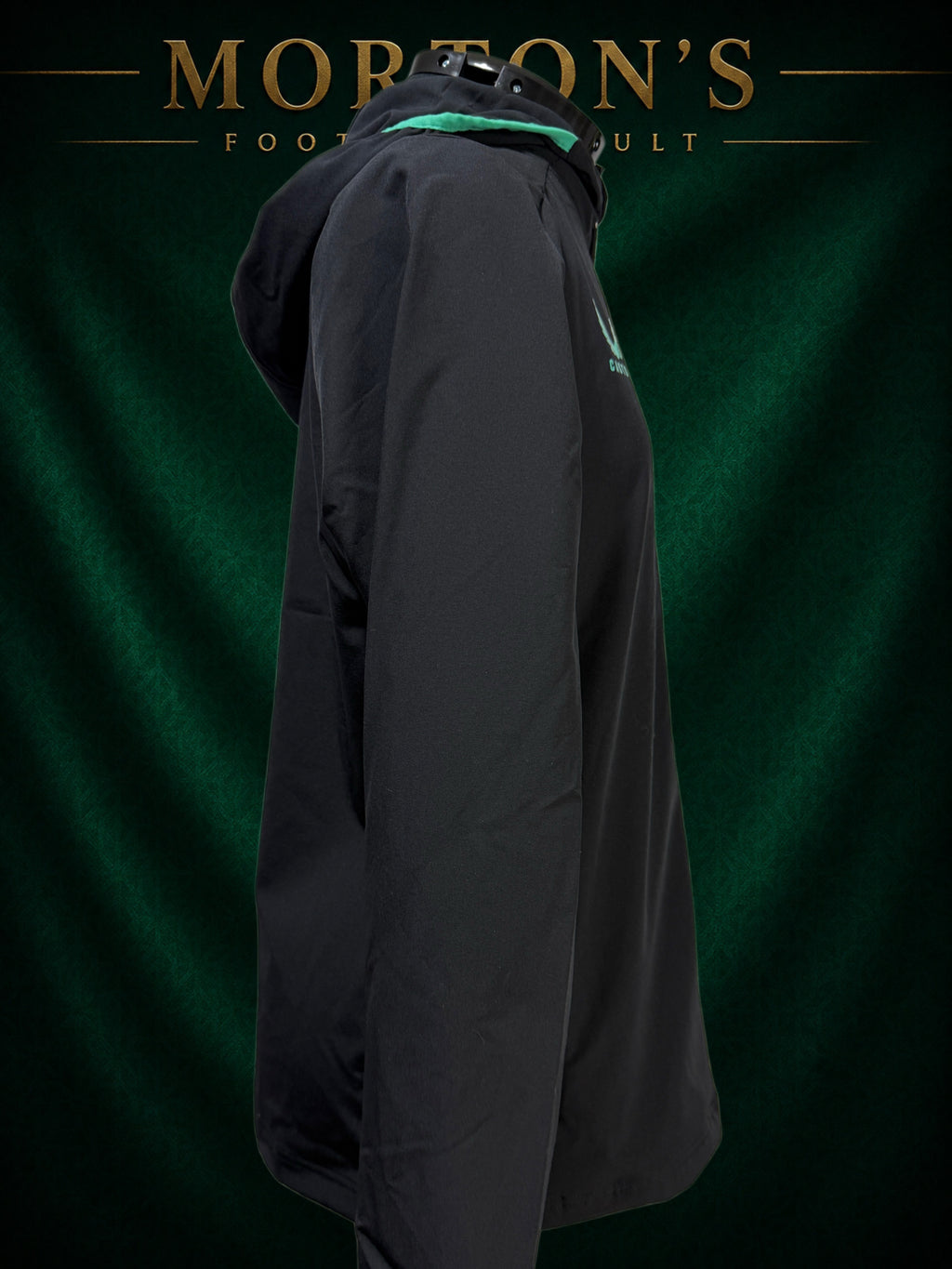 Newcastle United Castore Waterproof Jacket – Black/Green – Small – BNWT