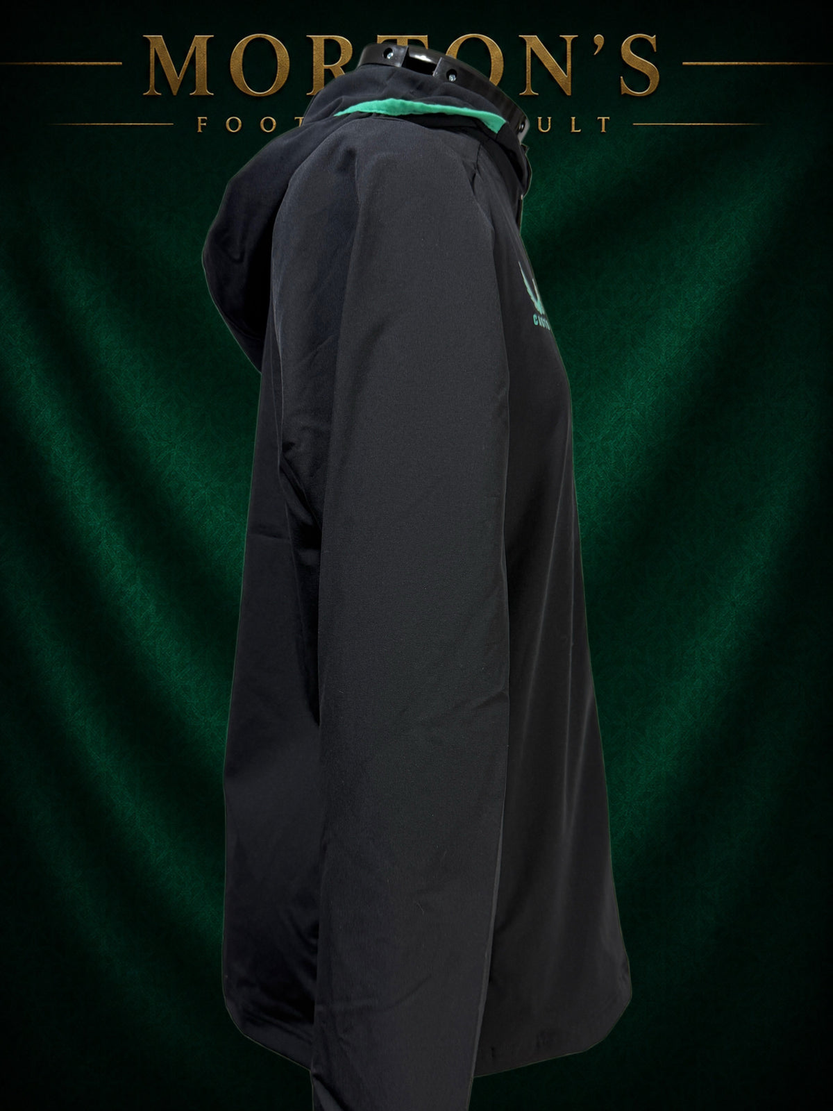 Newcastle United Castore Waterproof Jacket – Black/Green – Small – BNWT