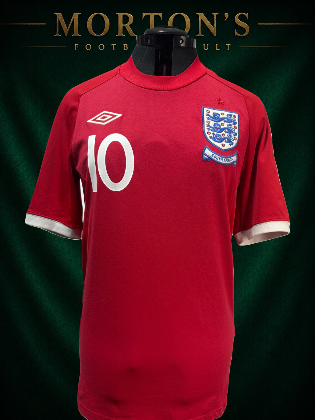 England 2010/11 Away Shirt – Rooney #10