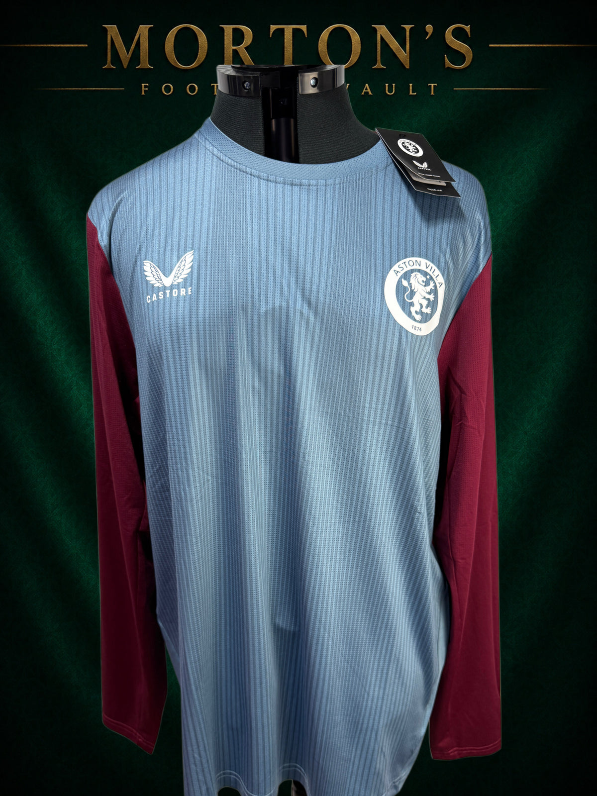Aston Villa 2023/24 Castore Long Sleeve Training Top – XL – BNWT