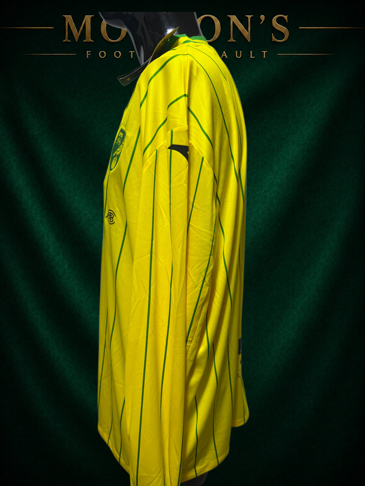 Norwich City 2022/23 Home Shirt – Joma – Long Sleeve – 4XL