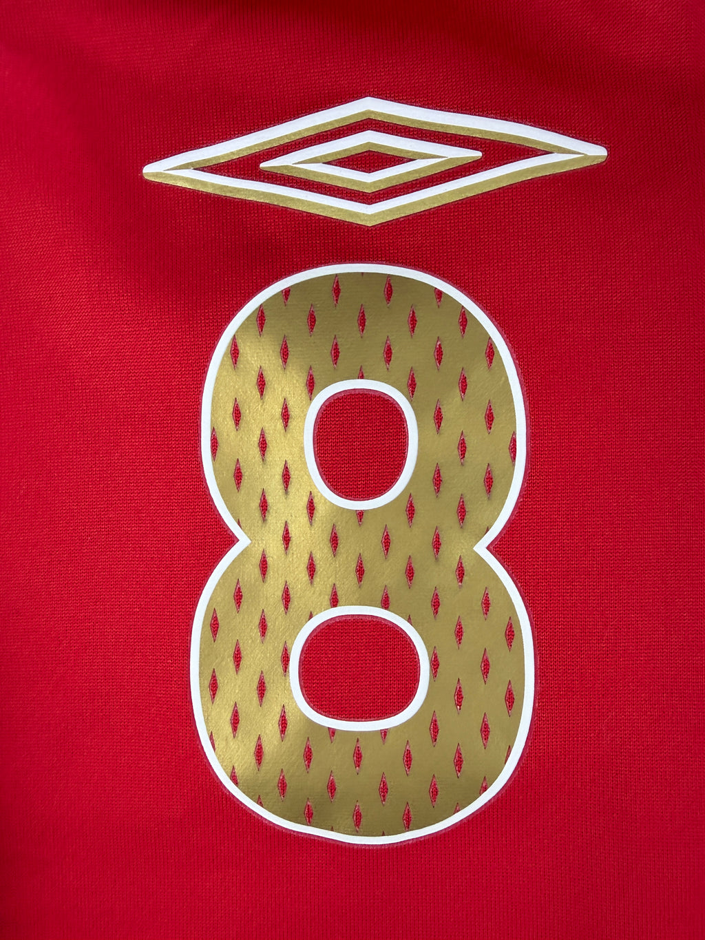 England 2008–10 Away Shirt Umbro Lampard #8 – XL