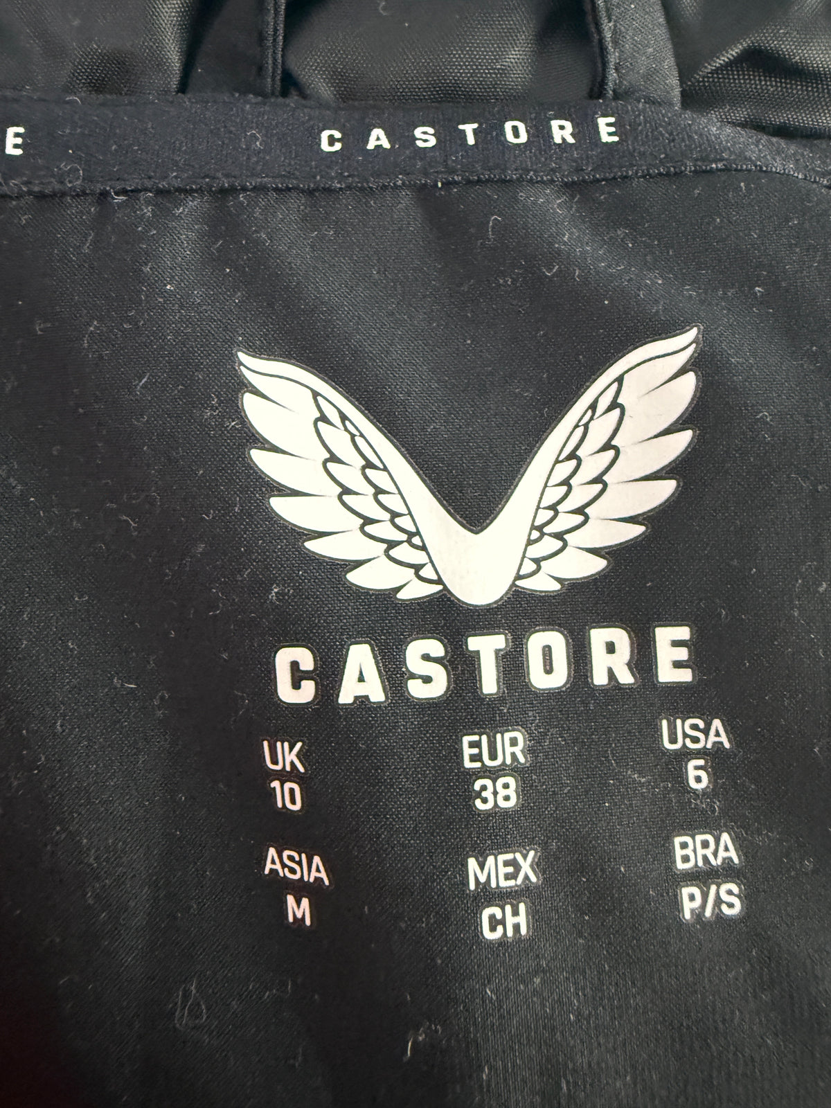 Rangers FC Castore Women’s Matchday Bench Jacket – Black/Blue – Size 10 – BNWT