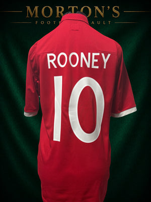 England 2010/11 Away Shirt – Rooney #10