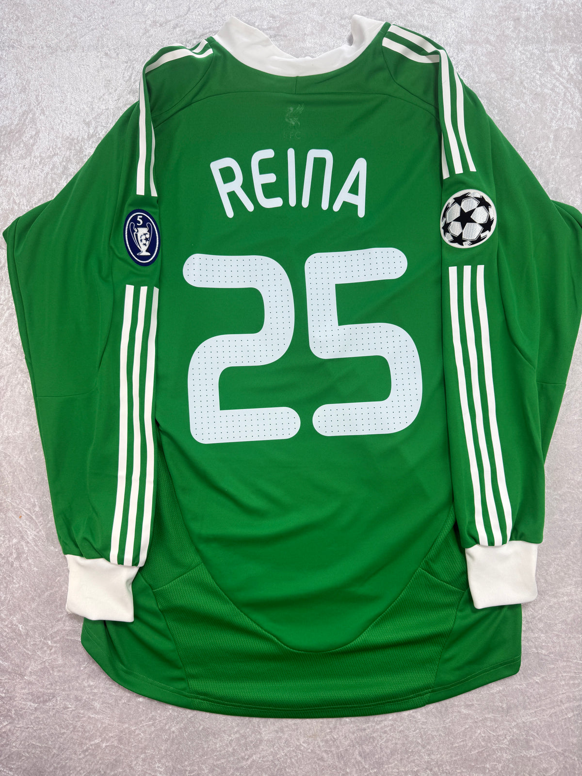 Liverpool 2009/10 adidas Formotion GK Shirt – Reina #25 – XL