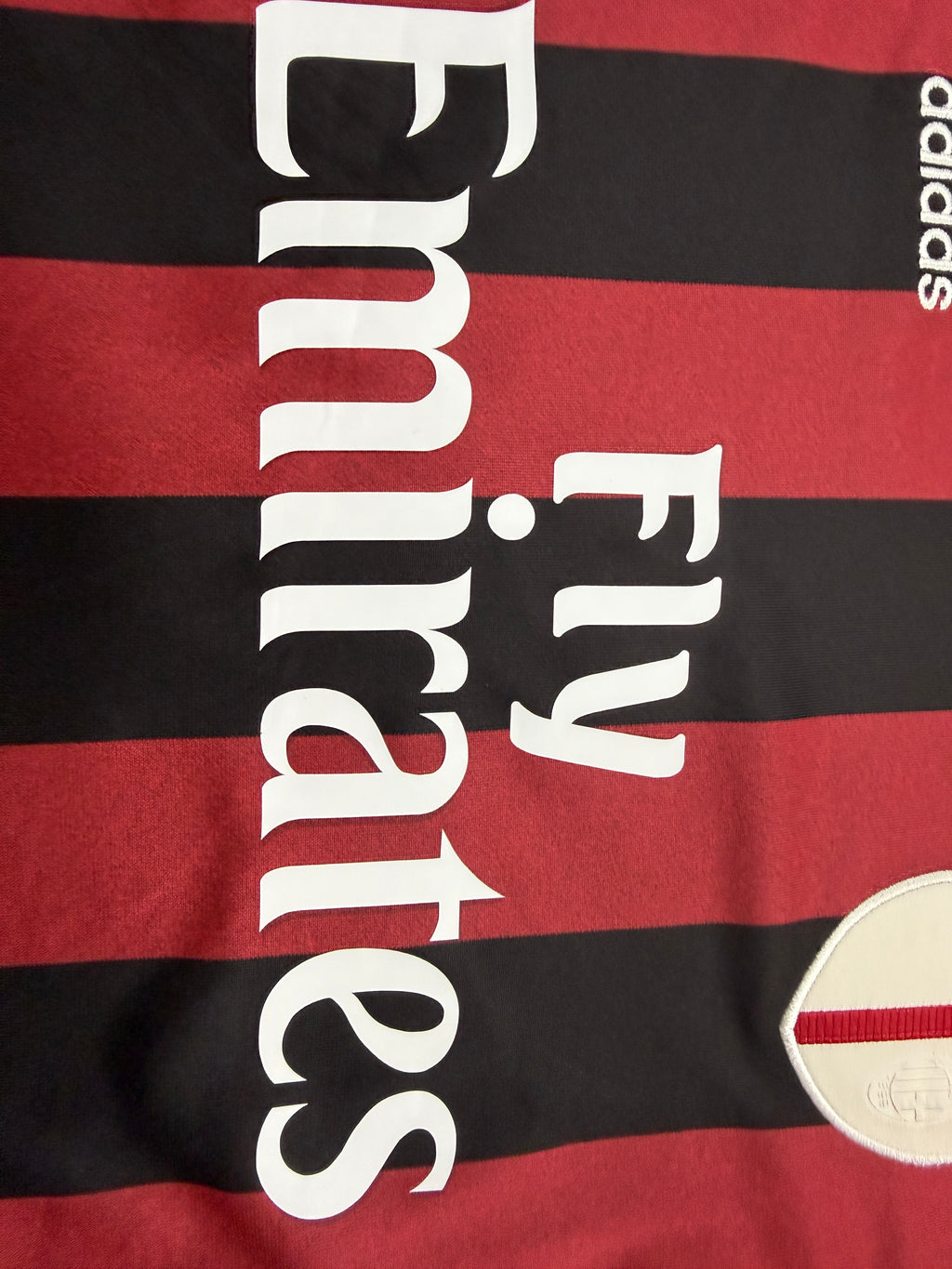 Adidas 2015-16 AC Milan Home Shirt HONDA 10 Size Small Excellent Football Jersey 8/10