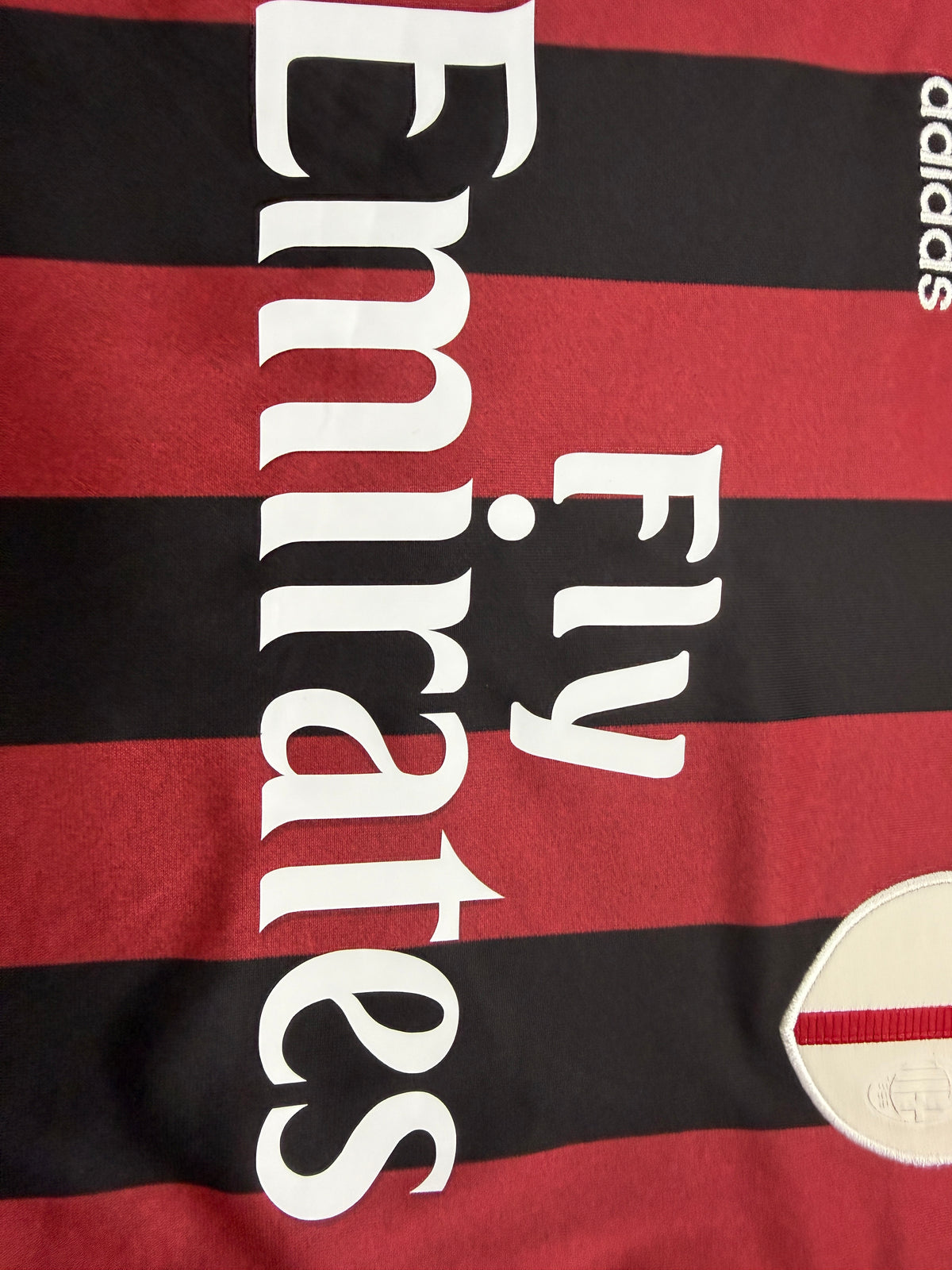 Adidas 2015-16 AC Milan Home Shirt HONDA 10 Size Small Excellent Football Jersey 8/10
