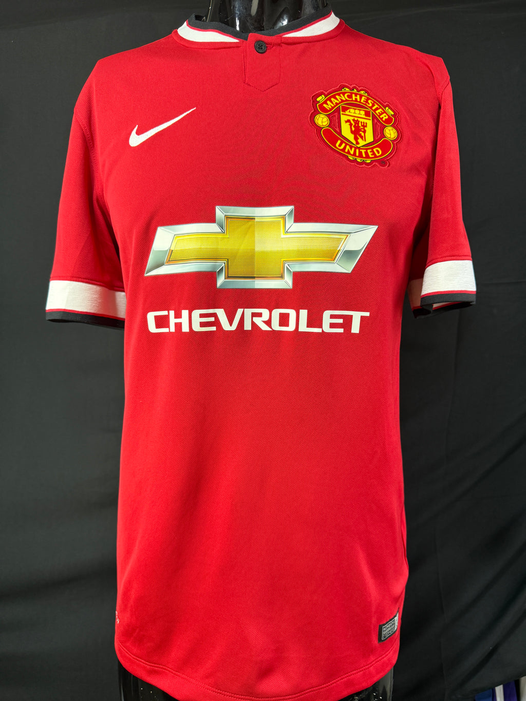 Manchester United 2014/15 Home Shirt – Juan Mata #8 – Size Small