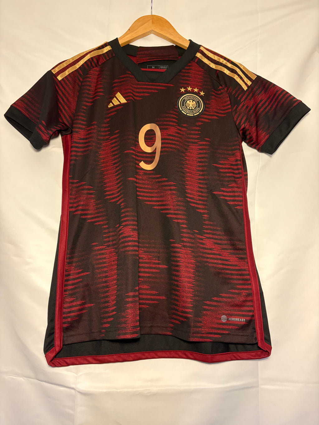 Füllkrug #9 Adidas Germany Away Jersey from the 2022-2023 (women’s size uk 12/14)