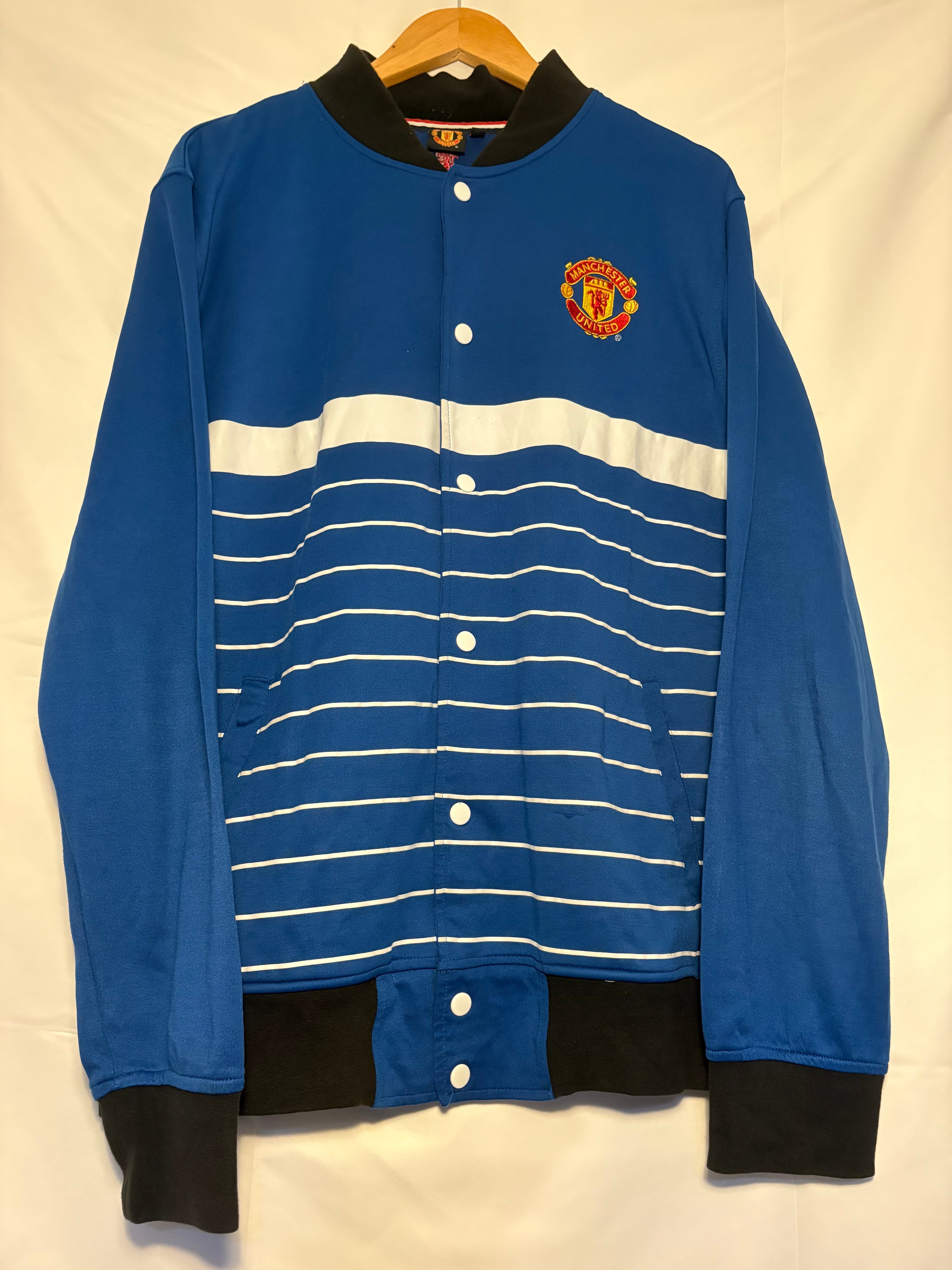 Vintage 2011-12 Manchester United Official Club Merchandise Track Jacket - Size XL