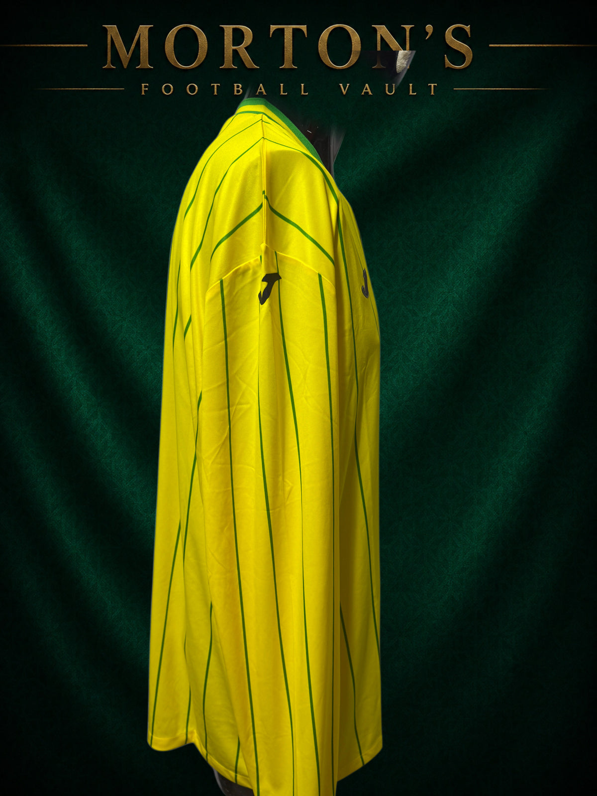 Norwich City 2022/23 Home Shirt – Joma – Long Sleeve – 4XL