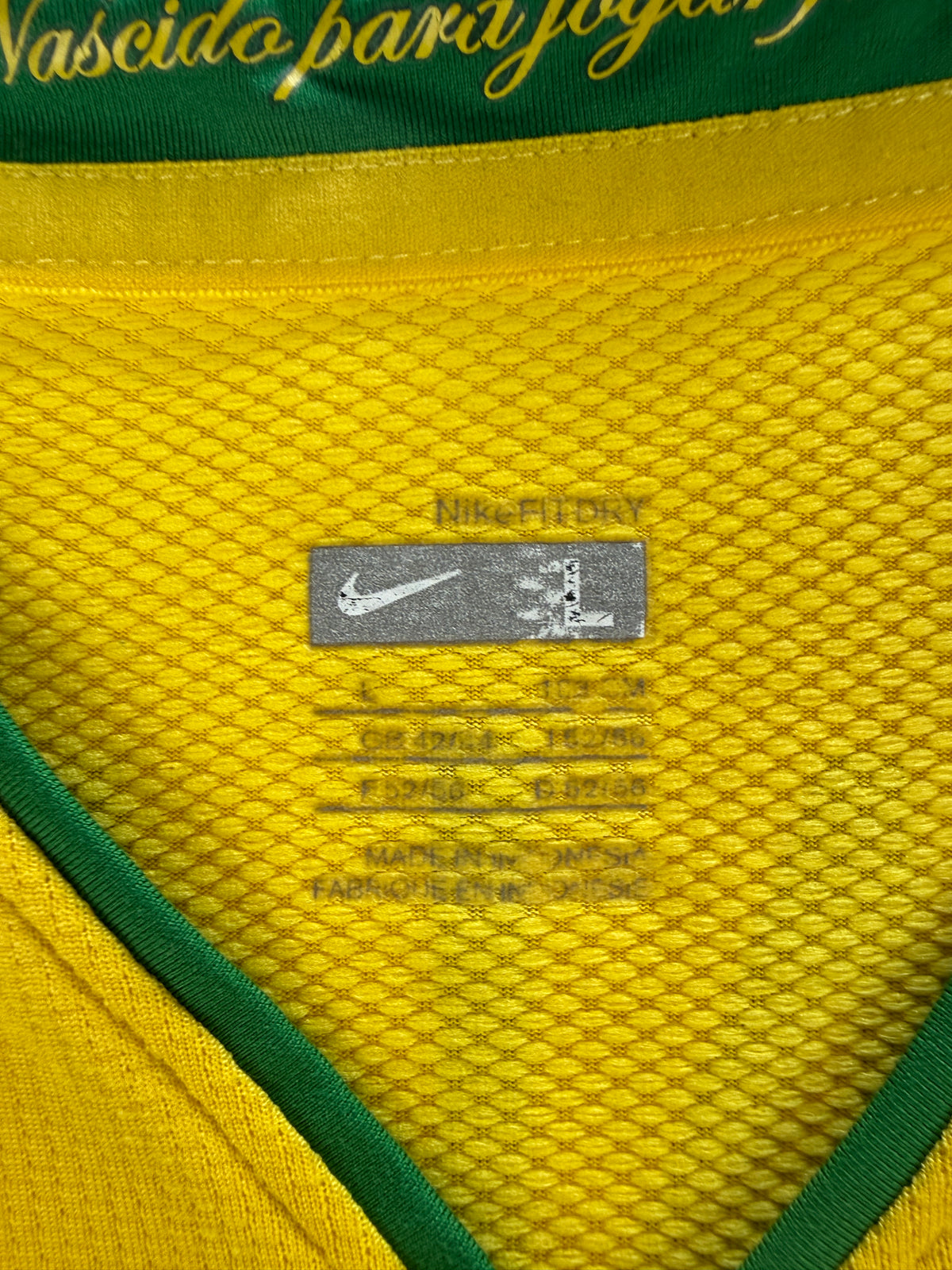Brazil 2006–08 Home Shirt Nike Ronaldinho #10 – Large