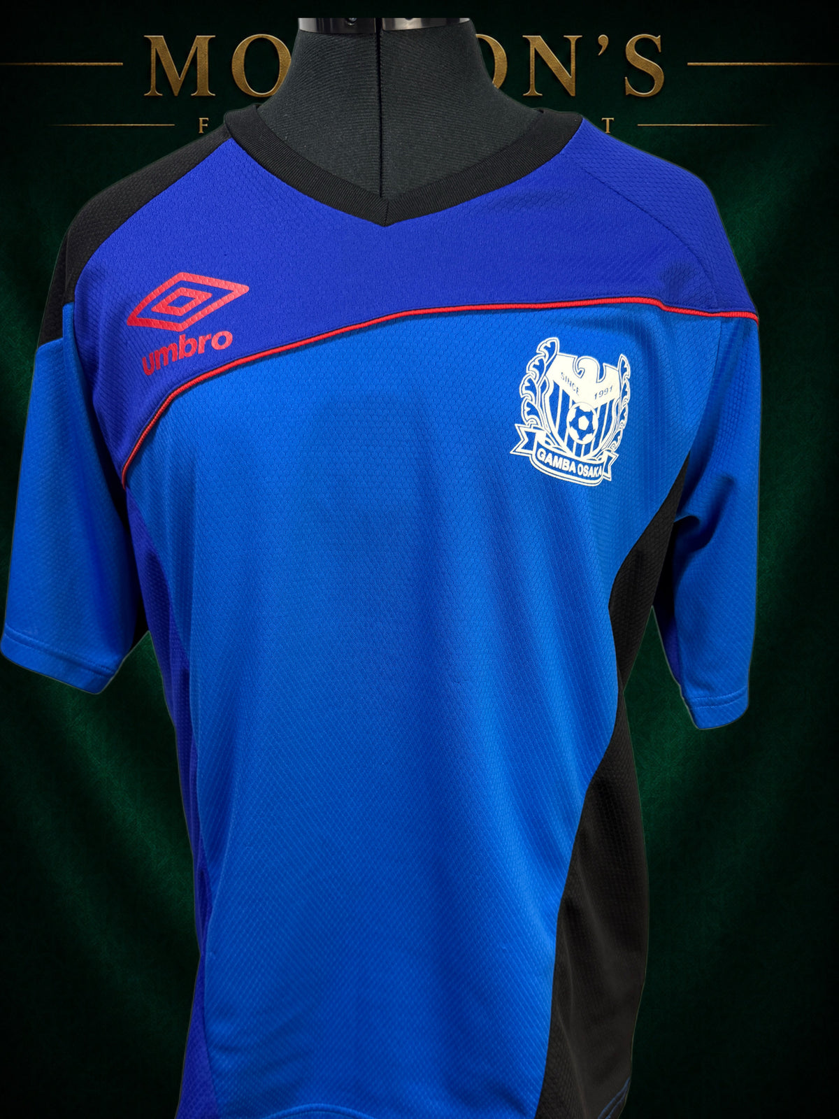 Gamba Osaka 2016 Umbro Training Top – Asian L / UK M – Blue