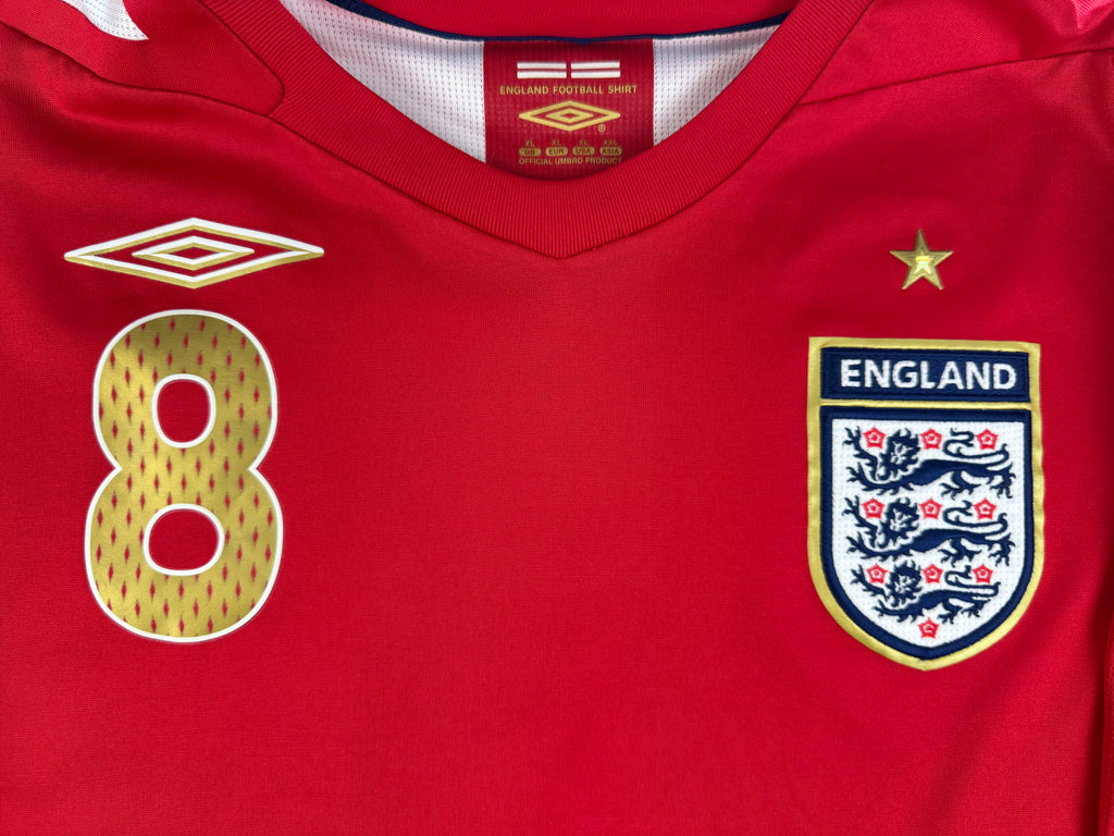 England 2008–10 Away Shirt Umbro Lampard #8 – XL