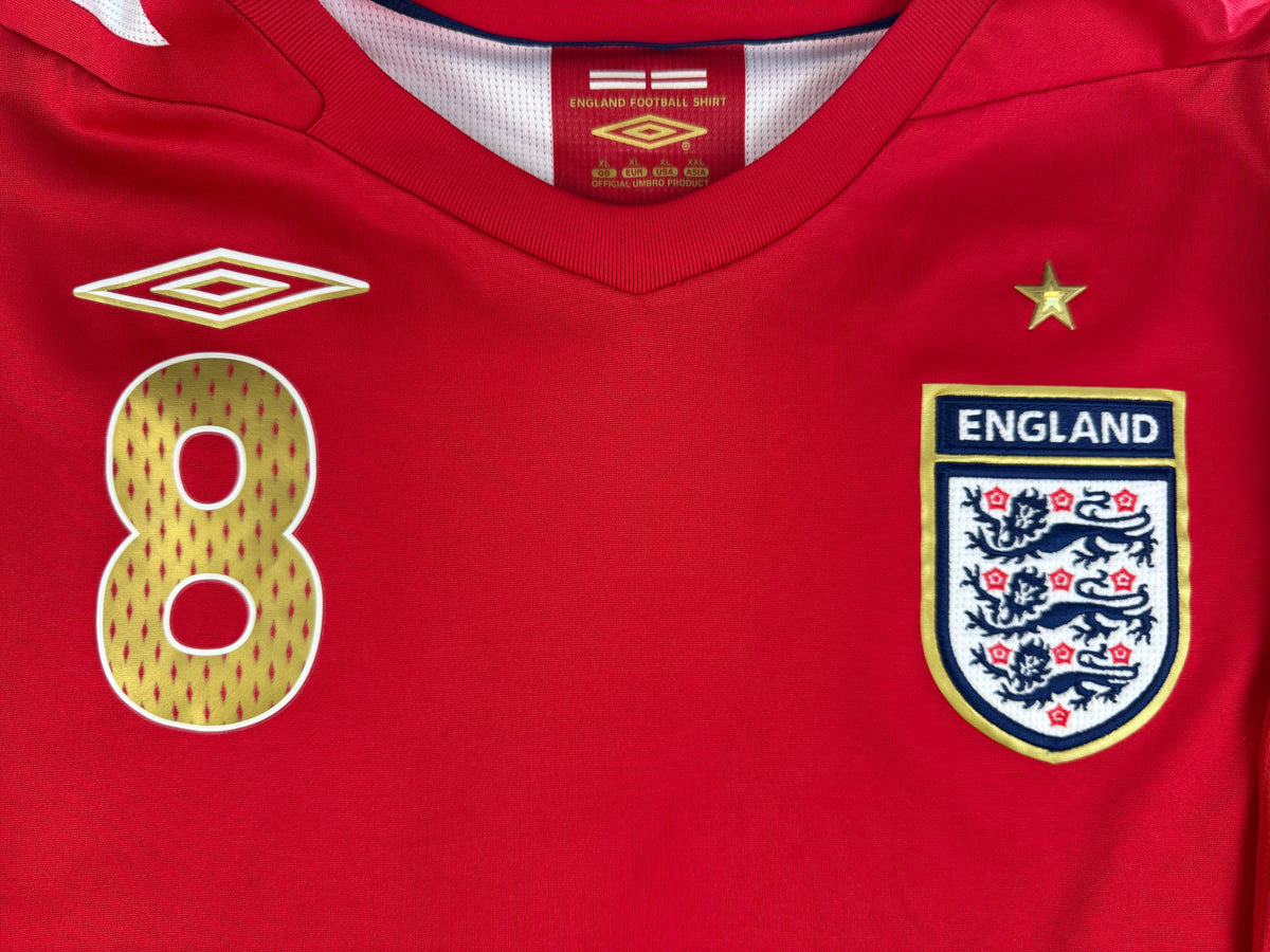 England 2008–10 Away Shirt Umbro Lampard #8 – XL