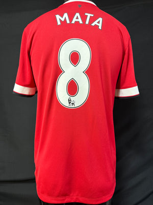 Manchester United 2014/15 Home Shirt – Juan Mata #8 – Size Small