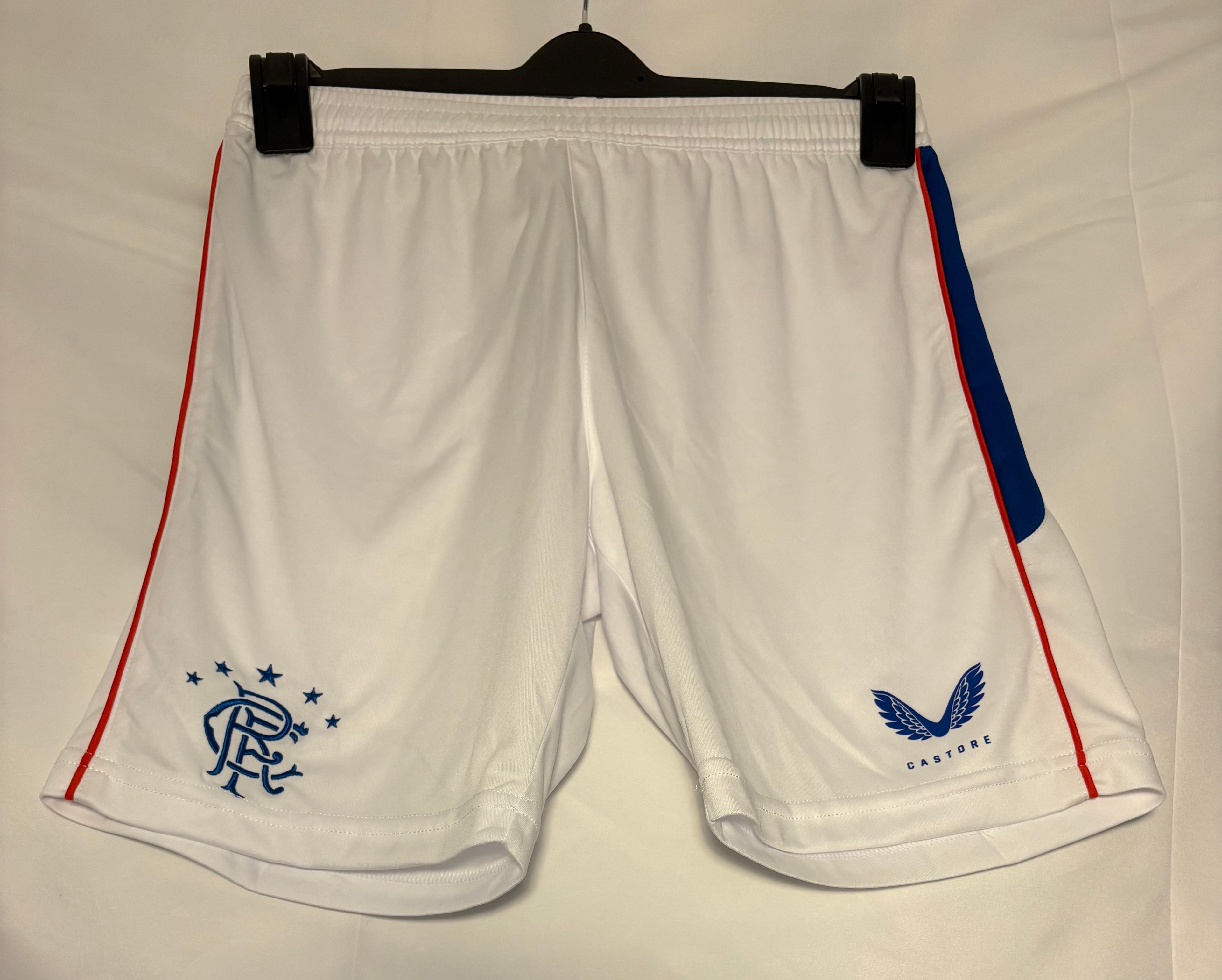 Official Rangers F.C. 2022/2023 Home Kit Shorts (11/12 years)